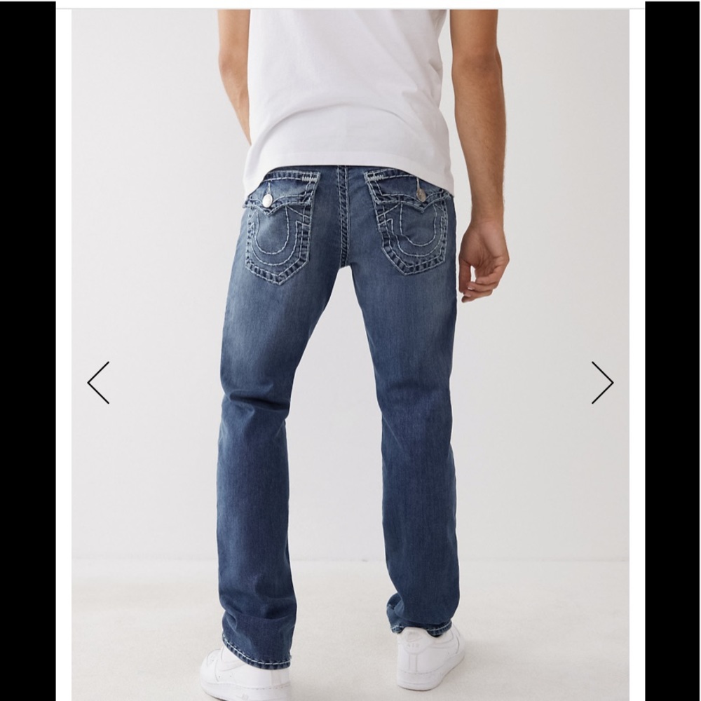 RICKY SUPER T STRAIGHT JEAN 34"